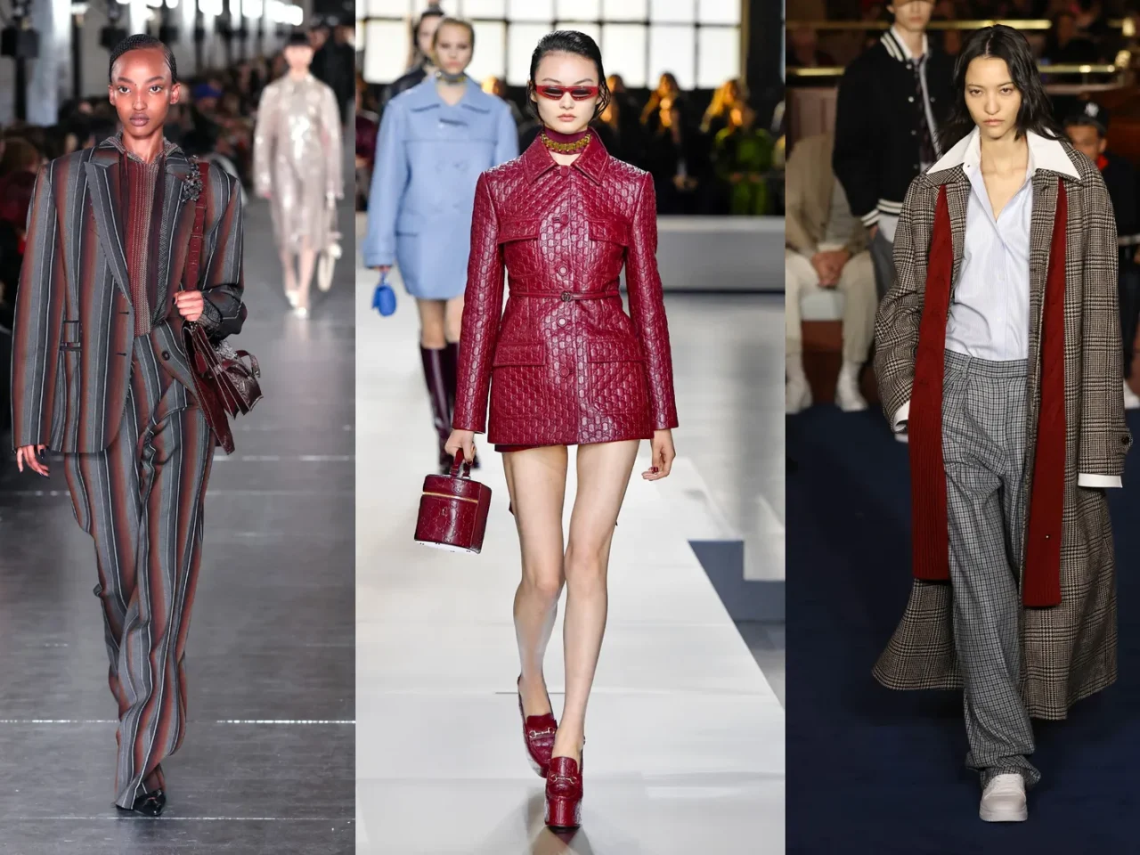 fall fashion trends — dark cherry